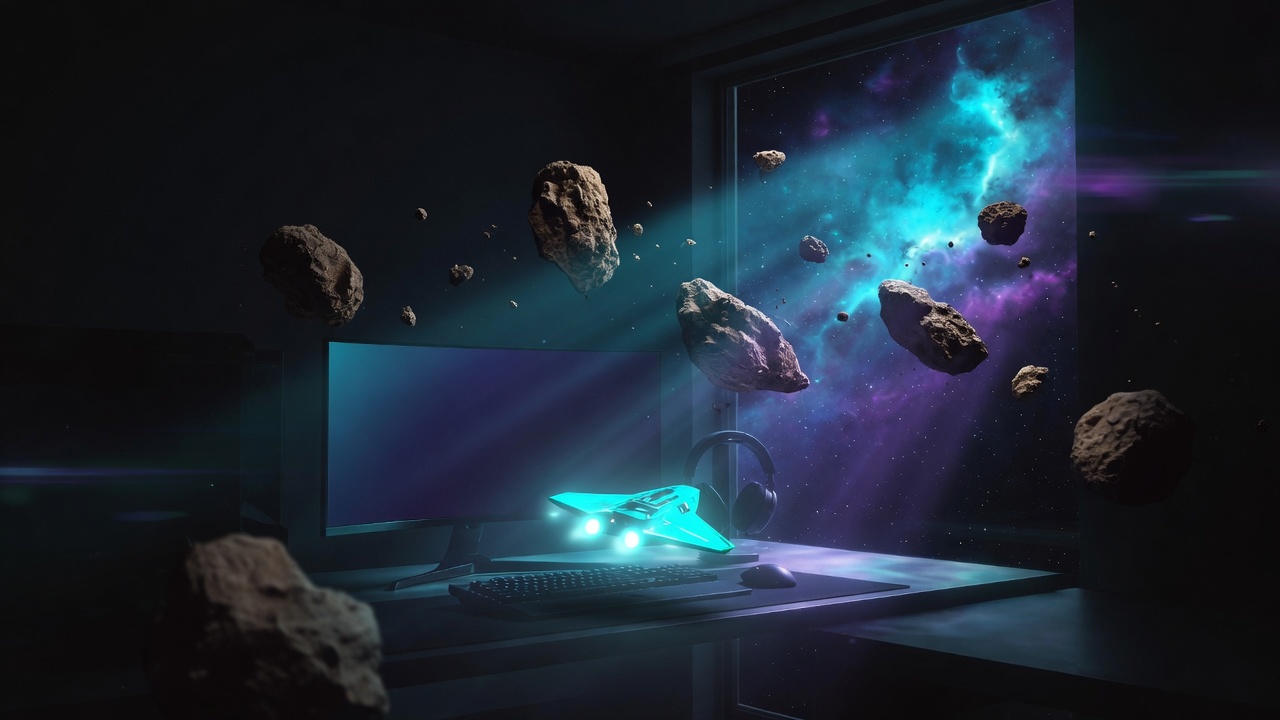 Asteroid Dodge — pilot through space
