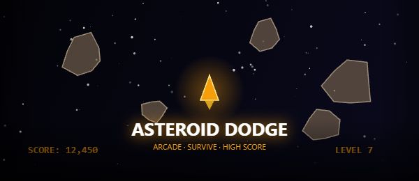Asteroid Dodge — pilot through space