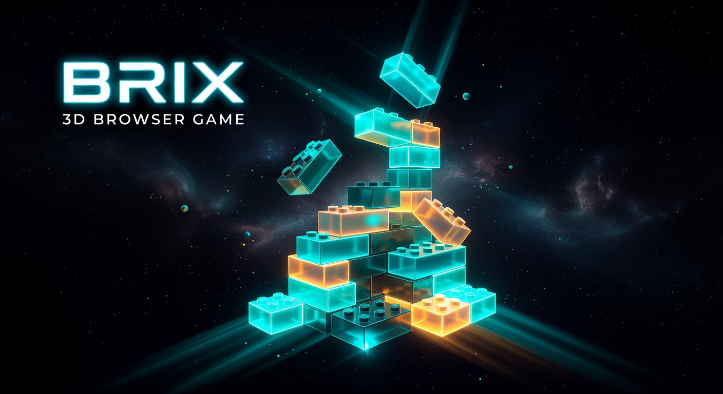 BRIX 3D browser game