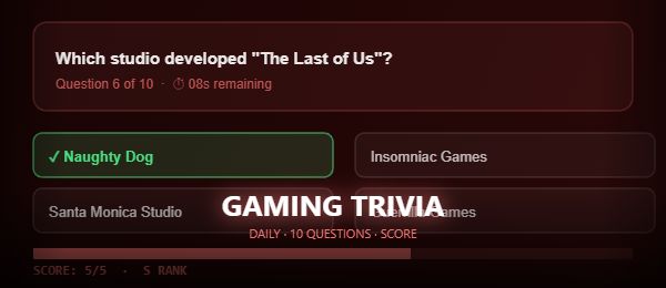 Gaming Trivia