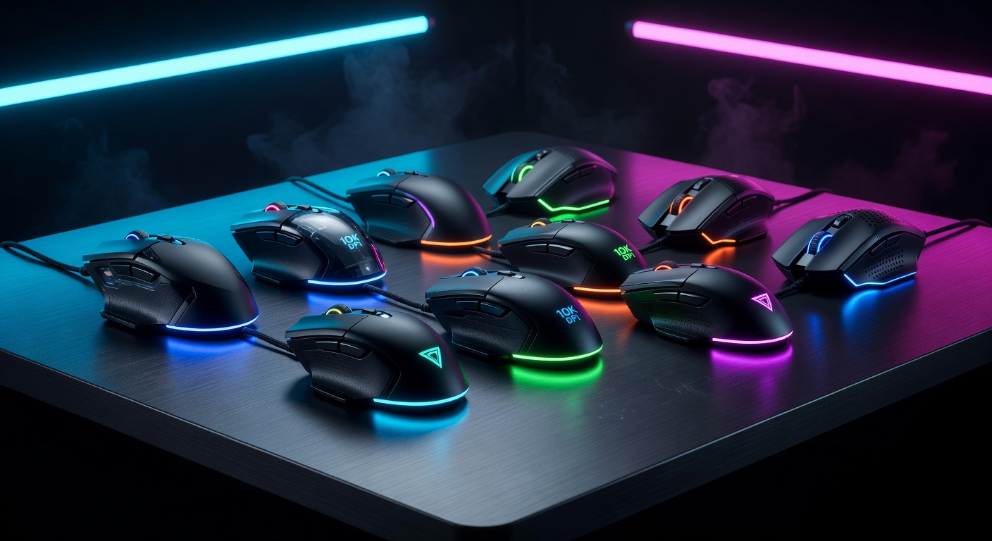 Best gaming mice 2026 — sensor performance lineup