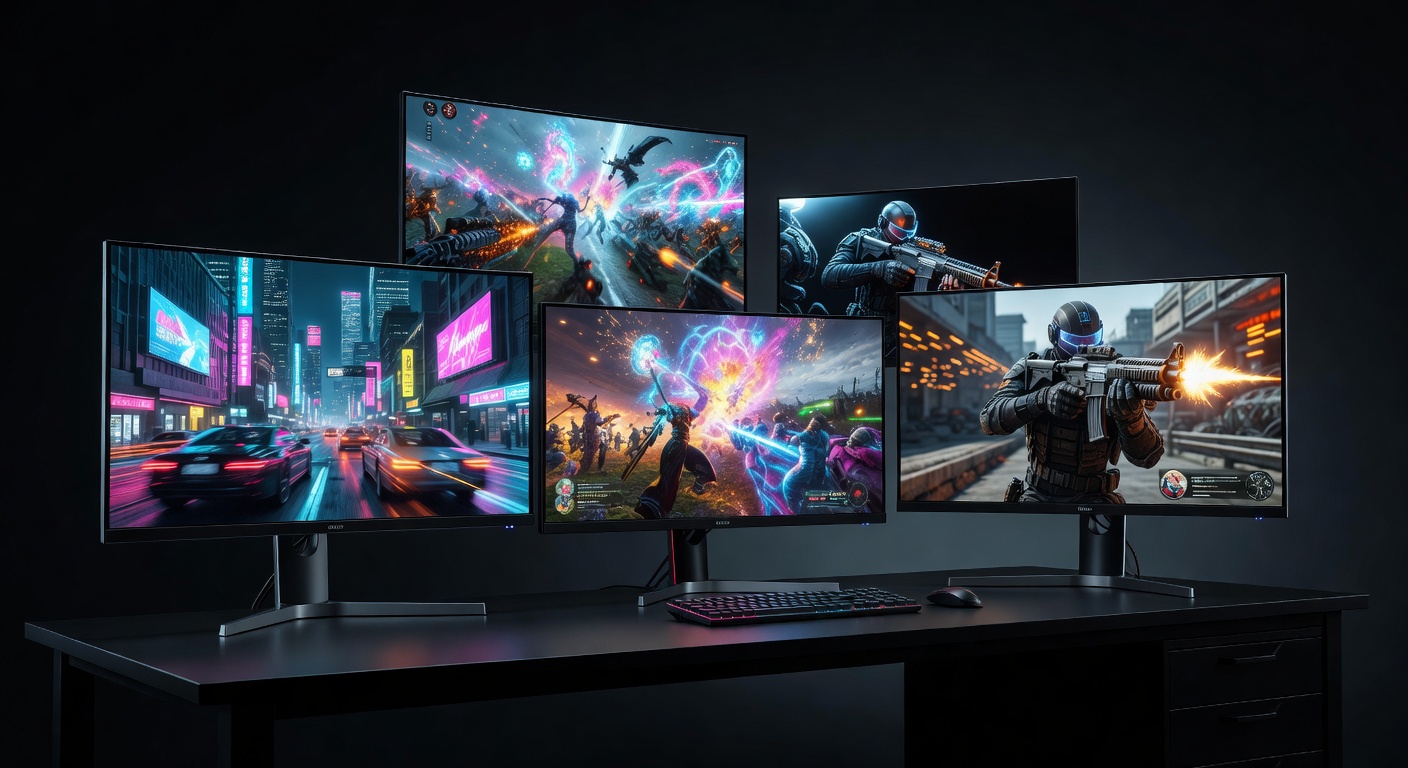 Best gaming monitors 2026 — resolution and refresh rate comparison