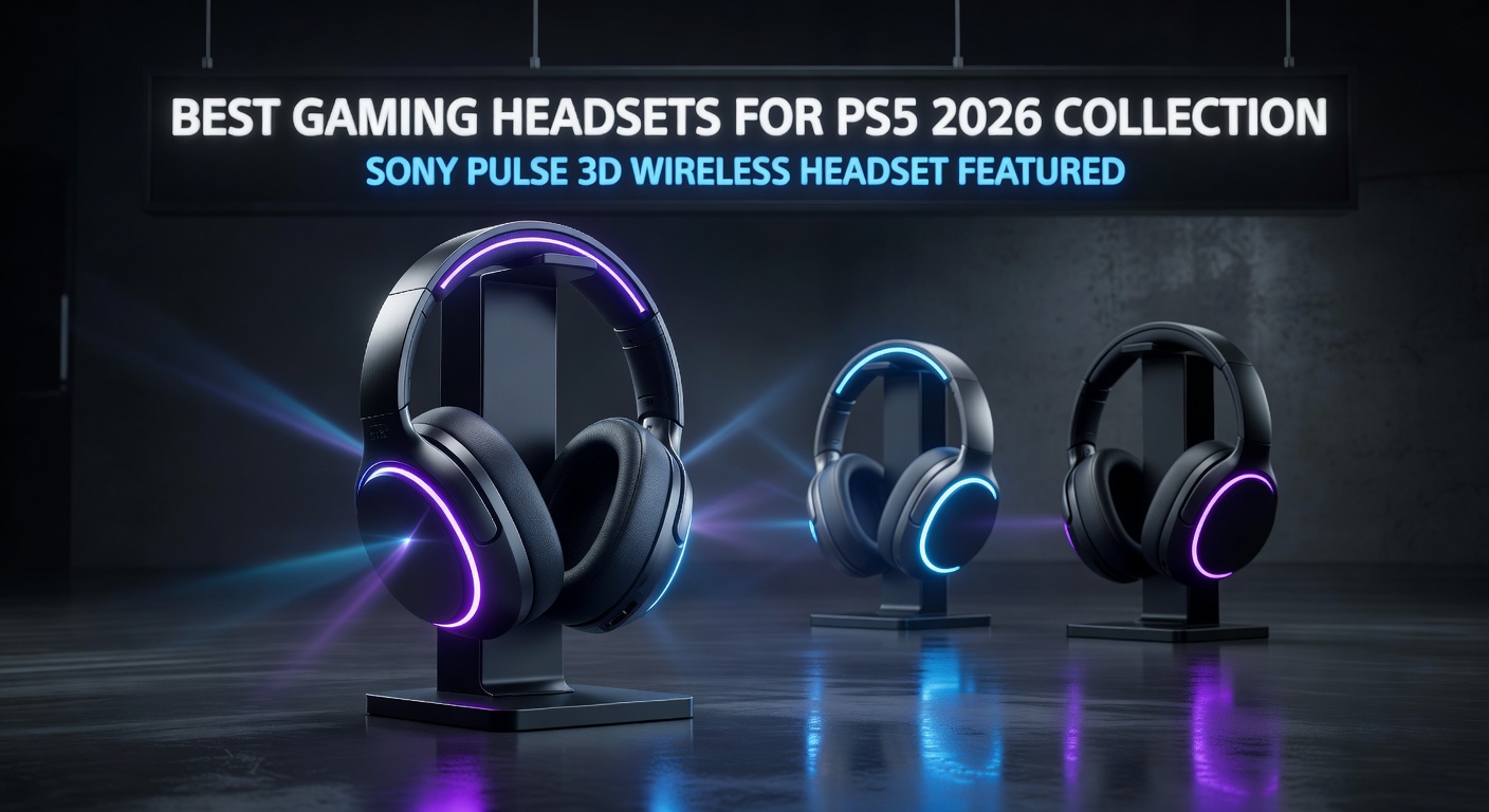 Best gaming headsets for PS5 2026 — Sony Pulse 3D, Pulse Elite, and wireless picks