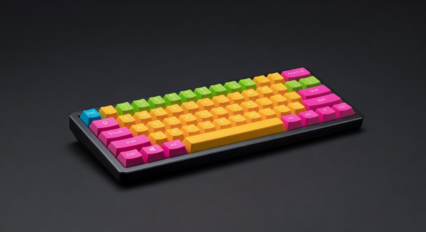 Anne Pro 2 compact 60% mechanical gaming keyboard