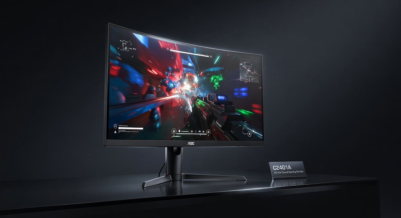 AOC C24G1A curved gaming monitor